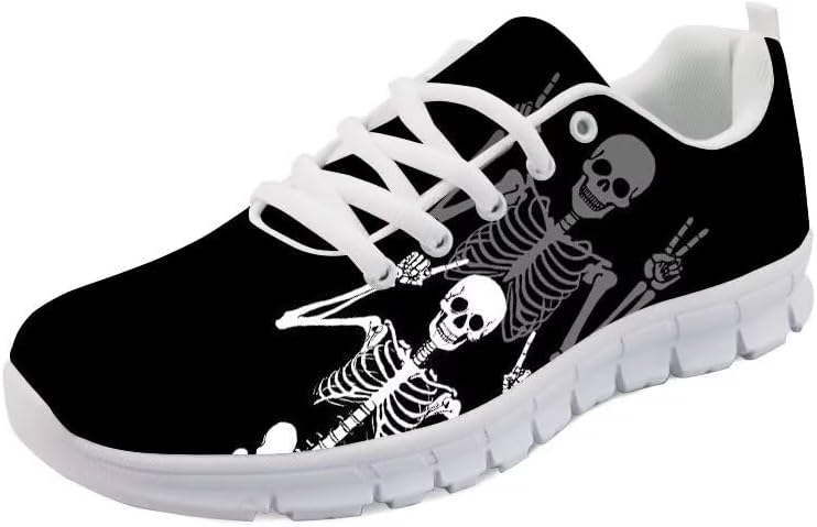 Кроссовки Forchrinse с милым рисунком мопса, спортивные, для бега и занятий в спортзале, унисекс, легкие, на шнуровке, спортивные кроссовки, Skull
Кроссовки Forchrinse с милым рисунком мопса, спортивные, для бега и занятий в спортзале, унисекс, легкие, на шнуровке, спортивные кроссовки, Skull