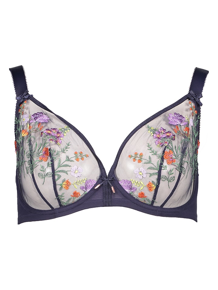 Бюстгальтер-минимайзер Мария темно-синего цвета LASCANA
Бюстгальтер-минимайзер Мария темно-синего цвета LASCANA