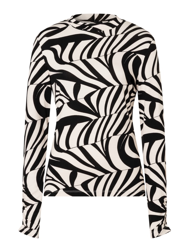 More & More Мягкая футболка с длинными рукавами и принтом по всей поверхности, черно-бежевого цвета
More & More Мягкая футболка с длинными рукавами и принтом по всей поверхности, черно-бежевого цвета