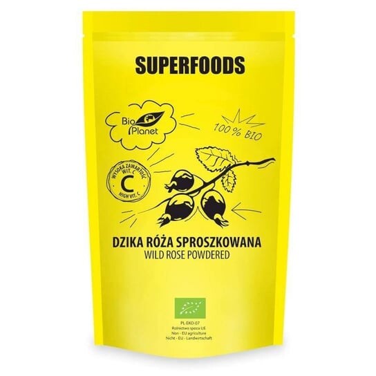 SUPERFOODS Порошок шиповника 150 г Bio Planet
SUPERFOODS Порошок шиповника 150 г Bio Planet