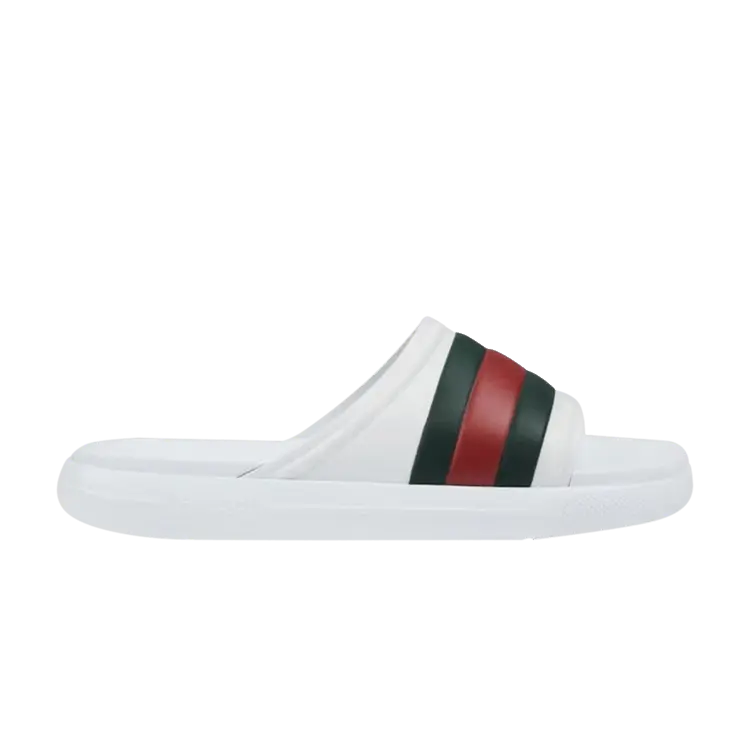 Шлепанцы Gucci Web Slide Sandal, White Green Red
Шлепанцы Gucci Web Slide Sandal, White Green Red