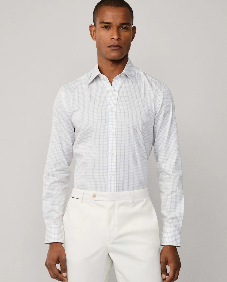 Мужская рубашка таттерселл приталенного кроя Hackett, коричневый
Мужская рубашка таттерселл приталенного кроя Hackett, коричневый