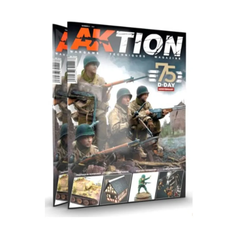 Журнал AKtion Wargame №3 (испанское издание), Modelling & Painting Magazines (AK-Interactive)
Журнал AKtion Wargame №3 (испанское издание), Modelling & Painting Magazines (AK-Interactive)