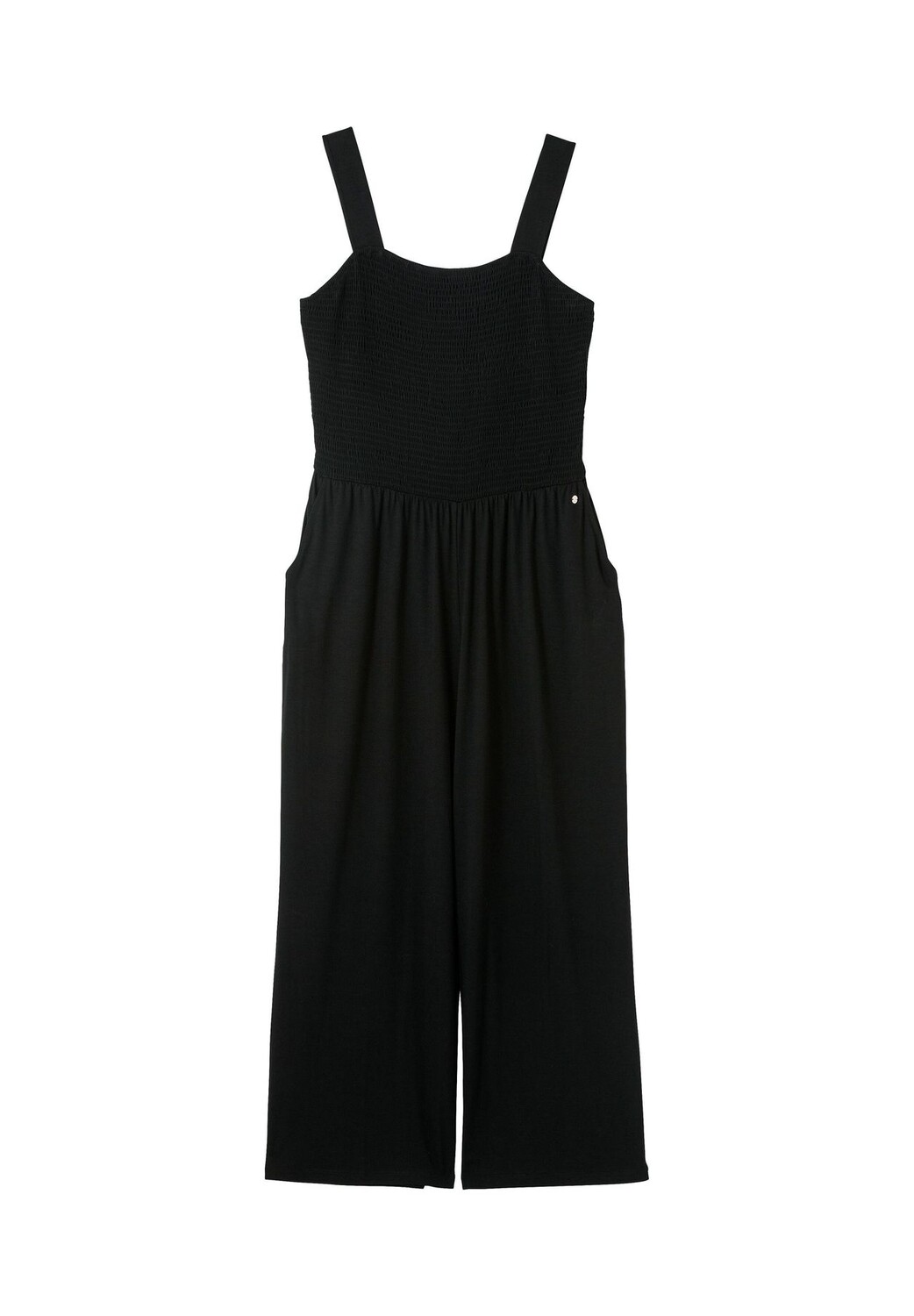 Комбинезон с присборенным верхом и широкими штанинами Sheego, черный
Комбинезон с присборенным верхом и широкими штанинами Sheego, черный