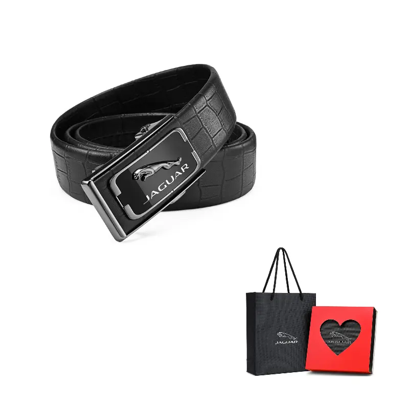 JAGUAR Мужской кожаный ремень из коровьей кожи черный шириной 3,5 см, Black
JAGUAR Мужской кожаный ремень из коровьей кожи черный шириной 3,5 см, Black