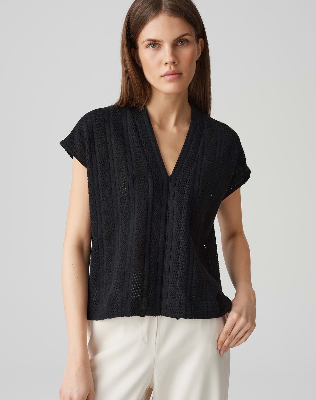 Блуза LOOSE FIT CROCHET OPUS, черный
Блуза LOOSE FIT CROCHET OPUS, черный