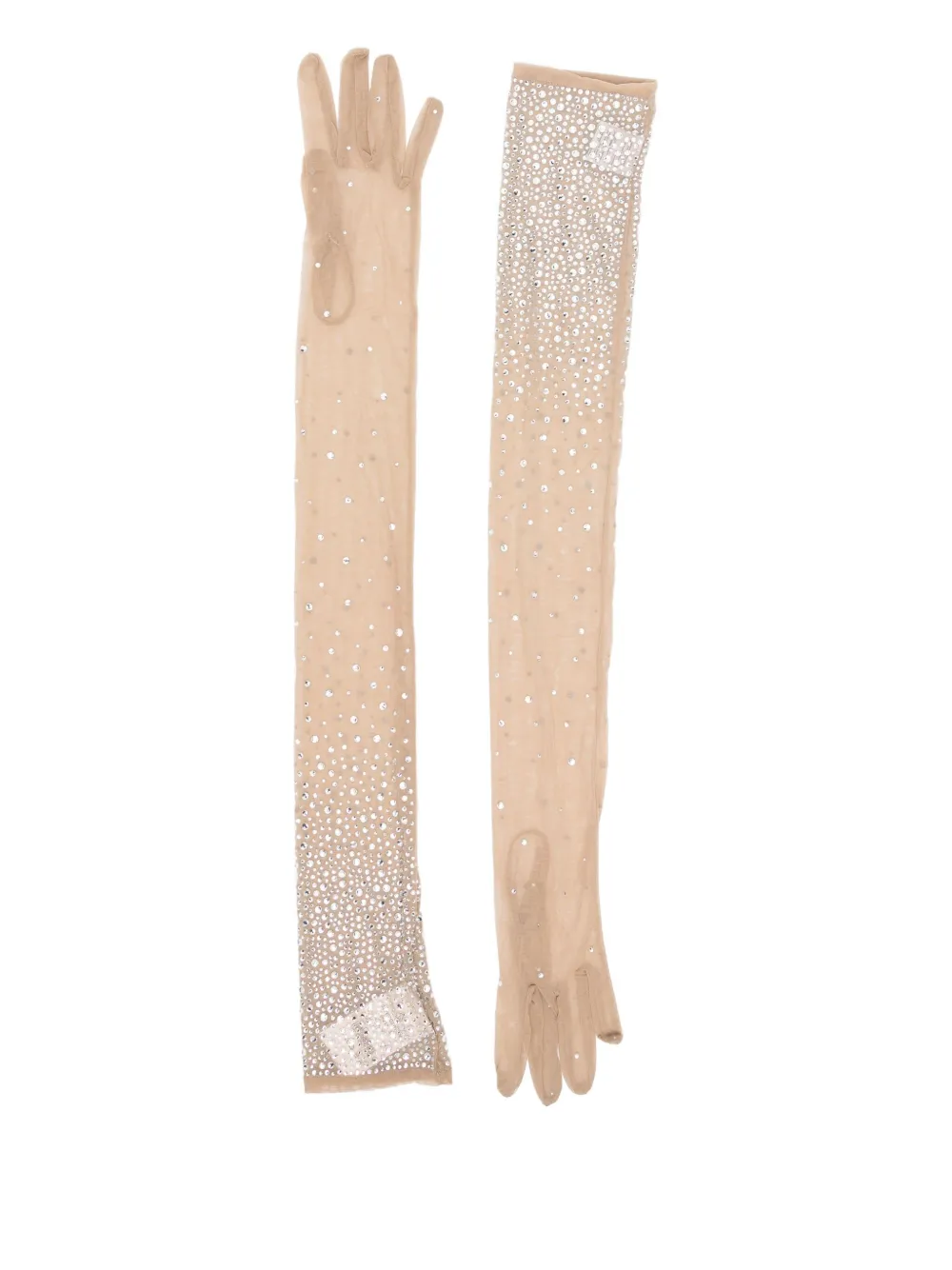 Перчатки с стразами Giuseppe Di Morabito, нейтральный
Перчатки с стразами Giuseppe Di Morabito, нейтральный