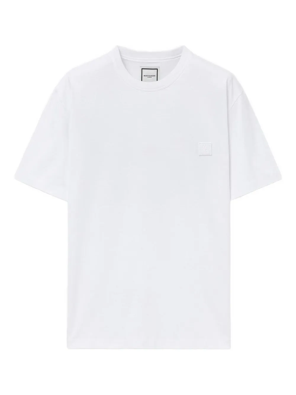 Футболка с логотипом в виде коробки и цветочным принтом Wooyoungmi, белый
Футболка с логотипом в виде коробки и цветочным принтом Wooyoungmi, белый