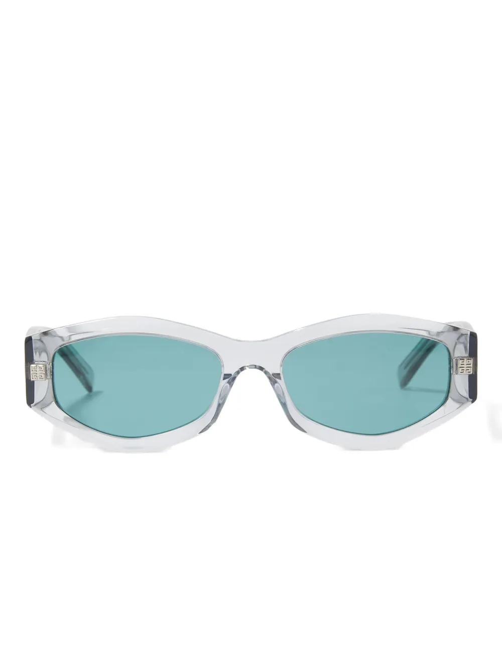 Солнцезащитные очки в геометрической оправе Givenchy Eyewear, серый
Солнцезащитные очки в геометрической оправе Givenchy Eyewear, серый