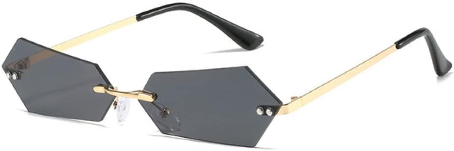 Модные солнцезащитные очки Polygon без оправы для женщин, ретро-очки с прозрачными линзами Ocean для мужчин, трендовые зеркальные солнцезащитные очки UV400 generic, Black
Модные солнцезащитные очки Polygon без оправы для женщин, ретро-очки с прозрачными линзами Ocean для мужчин, трендовые зеркальные солнцезащитные очки UV400 generic, Black