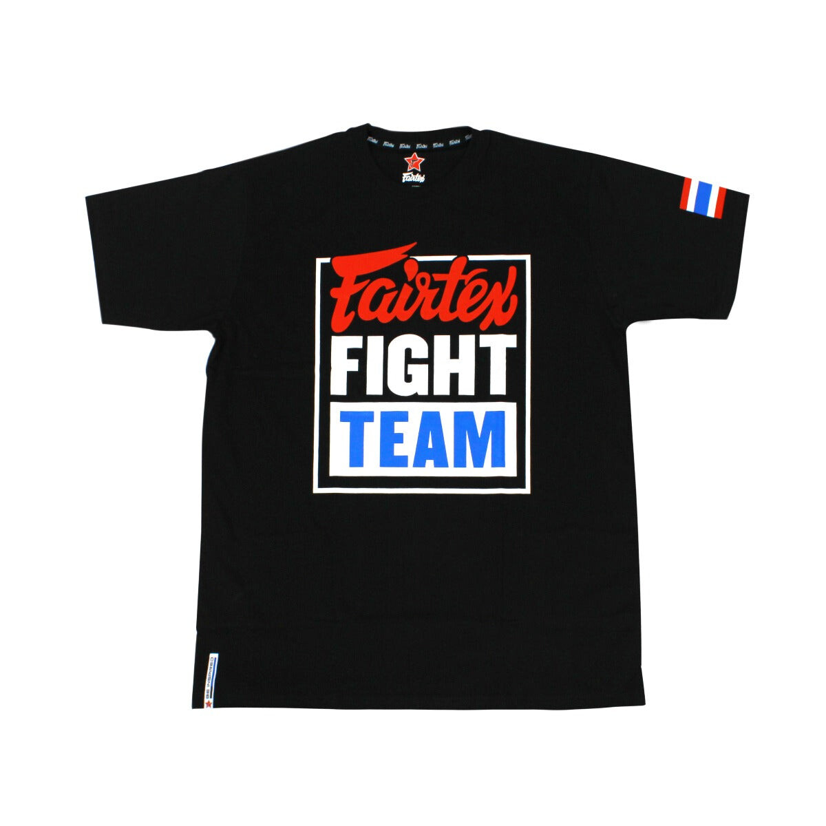 Футболка Fairtex T-Shirt Fight Team, черный/синий
Футболка Fairtex T-Shirt Fight Team, черный/синий