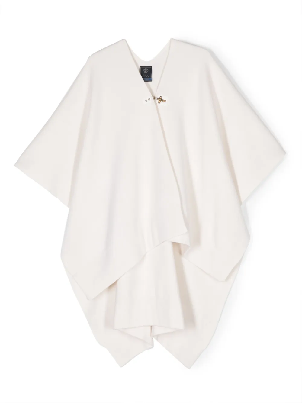 Пончо тонкой вязки с короткими рукавами Fay Kids, белый
Пончо тонкой вязки с короткими рукавами Fay Kids, белый