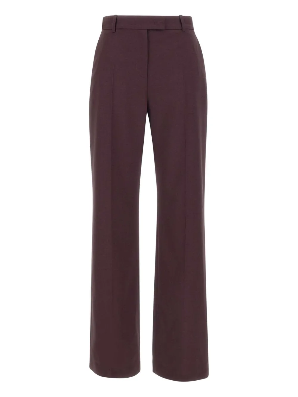 Шерстяные брюки с отглаженными складками Eleventy, красный 
Шерстяные брюки с отглаженными складками Eleventy, красный