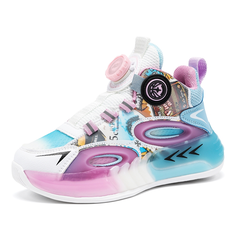 Прочные дышащие детские баскетбольные кроссовки YUZHAOLIN, персиковый/фиолетовый
Прочные дышащие детские баскетбольные кроссовки YUZHAOLIN, персиковый/фиолетовый