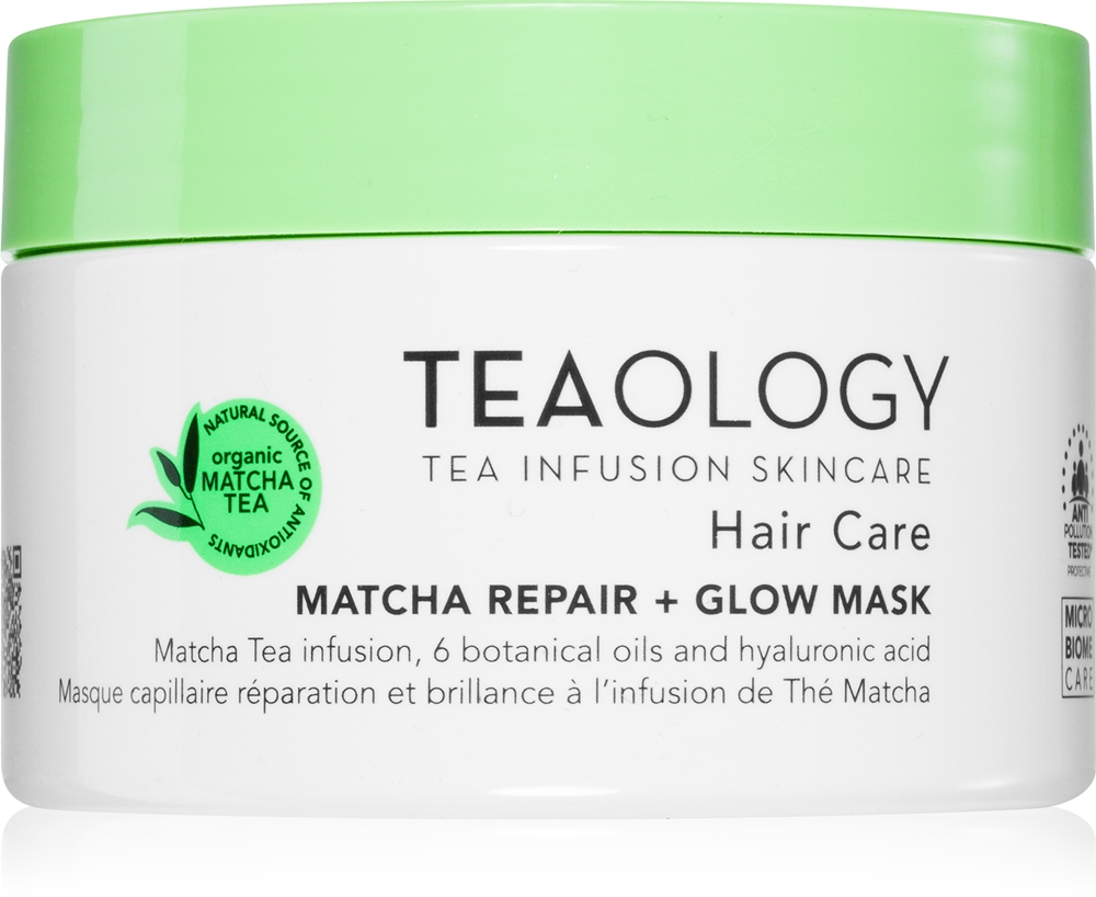 Восстанавливающая маска для волос с чаем матча Teaology, 200 мл
Восстанавливающая маска для волос с чаем матча Teaology, 200 мл