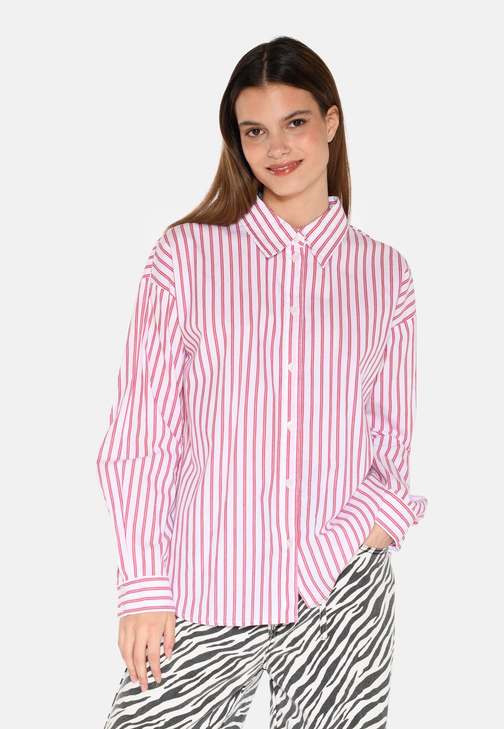 Блузка на пуговицах ALMIRA Moves, красный
Блузка на пуговицах ALMIRA Moves, красный