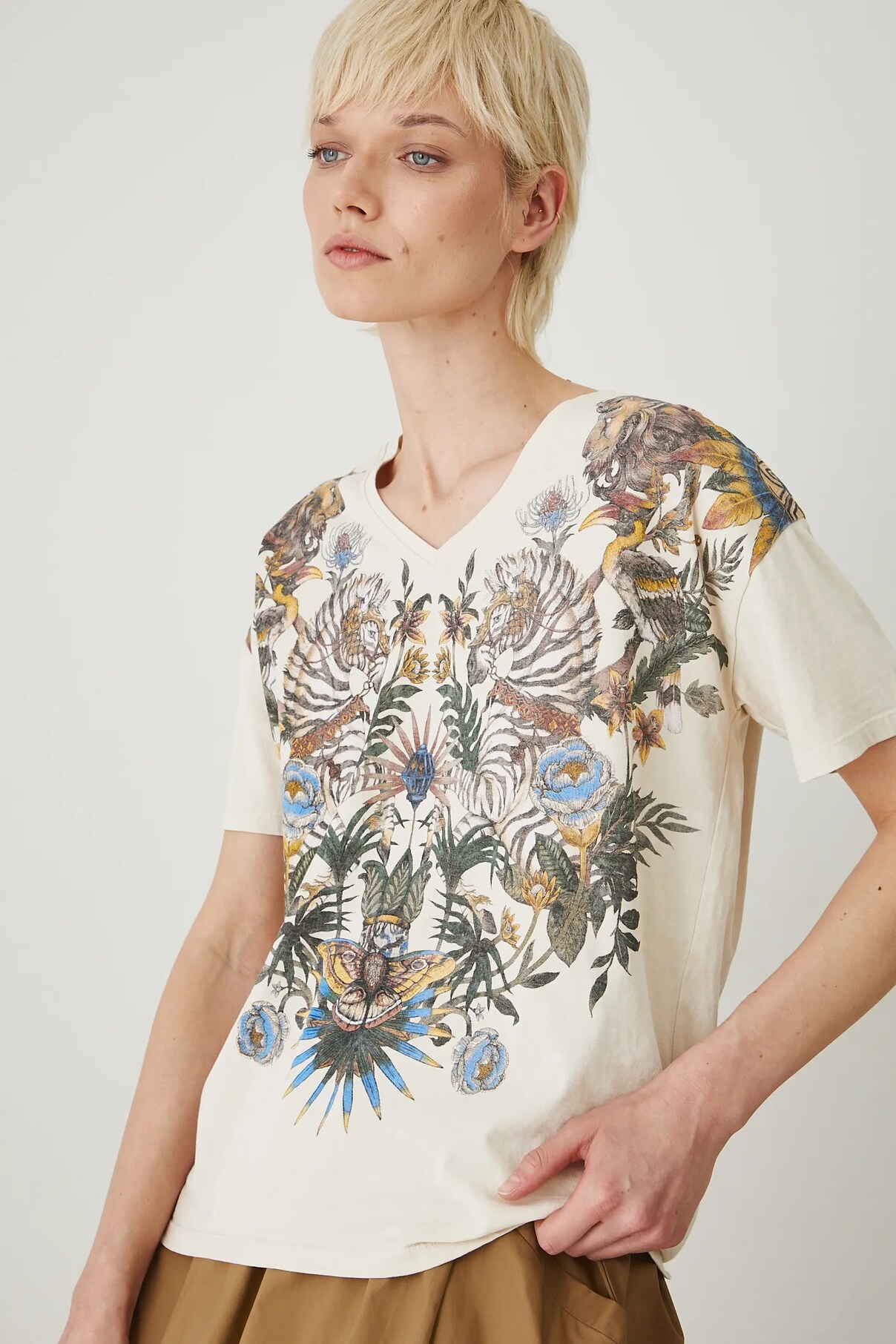 Футболка из хлопка Medicine, бежевый
Футболка из хлопка Medicine, бежевый