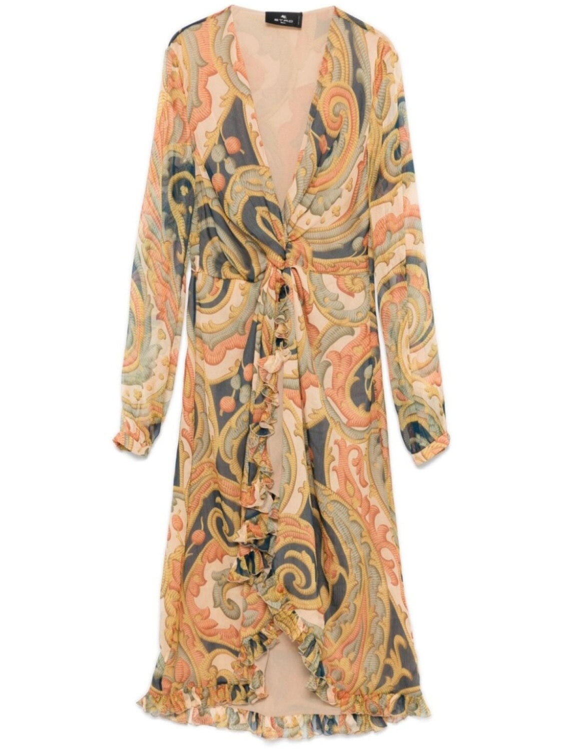 ETRO платье миди с принтом пейсли, нейтральный цвет
ETRO платье миди с принтом пейсли, нейтральный цвет