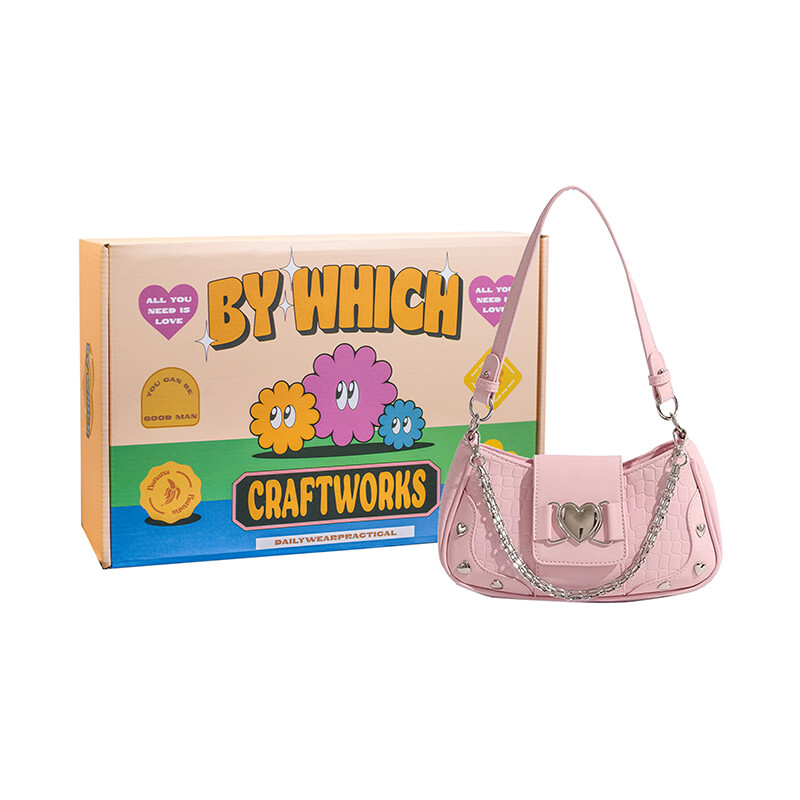 Bywhich Какие женские сумки через плечо, Розовый
Bywhich Какие женские сумки через плечо, Розовый