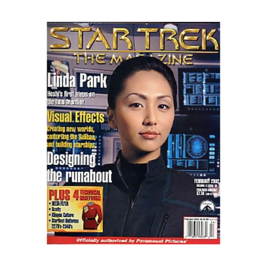 Журнал Vol. 2 #10 "Linda Park, Technical Briefings - Scotty, Klingon Culture, Delta Flyer", Star Trek - The Magazine
Журнал Vol. 2 #10 "Linda Park, Technical Briefings - Scotty, Klingon Culture, Delta Flyer", Star Trek - The Magazine