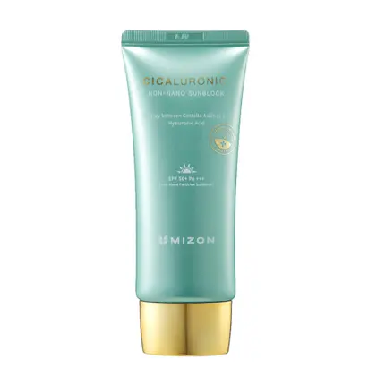 Cicaluronic Non-Nano солнцезащитный крем Spf 50+ Pa+++ - продавец в США, Mizon
Cicaluronic Non-Nano солнцезащитный крем Spf 50+ Pa+++ - продавец в США, Mizon