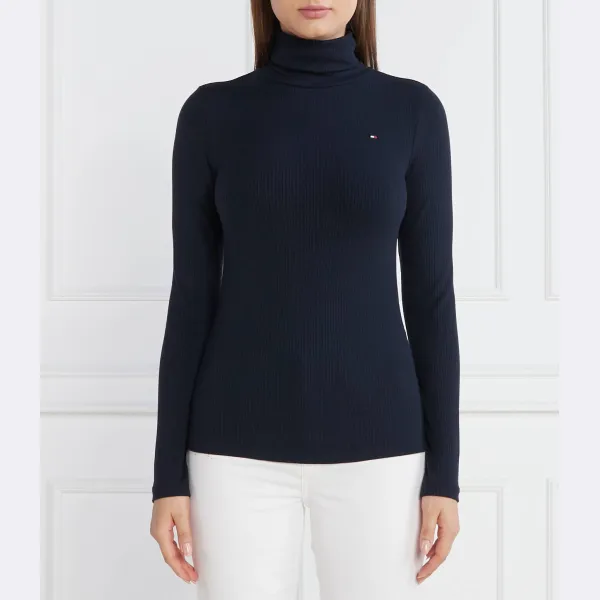 Водолазка приталенного кроя 5x2 в рубчик nk ls Tommy Hilfiger, синий
Водолазка приталенного кроя 5x2 в рубчик nk ls Tommy Hilfiger, синий