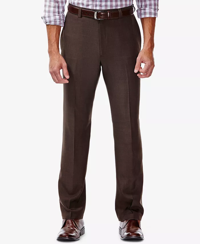 Мужские классические брюки Eclo Stria с плоской передней частью и скрытой эластичной вставкой Haggar, коричневый
Мужские классические брюки Eclo Stria с плоской передней частью и скрытой эластичной вставкой Haggar, коричневый