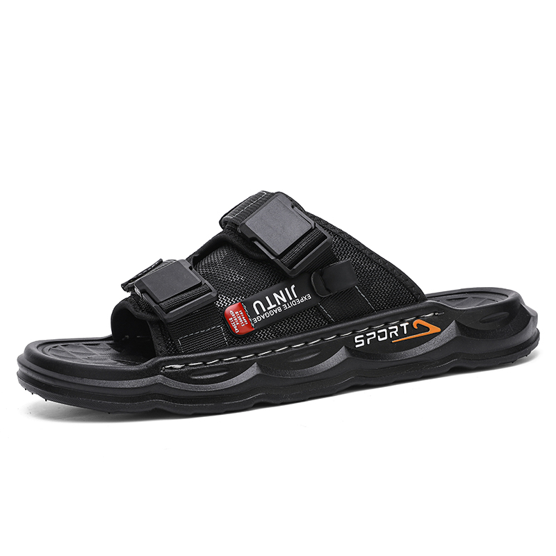 Тапочки-слайды мужские, устойчивые к истиранию LONGYING, Black
Тапочки-слайды мужские, устойчивые к истиранию LONGYING, Black