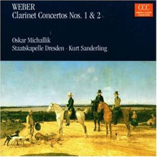 CD диск Weber / Sanderling / Staatskapelle Dresden: Clarinet Concertos
CD диск Weber / Sanderling / Staatskapelle Dresden: Clarinet Concertos