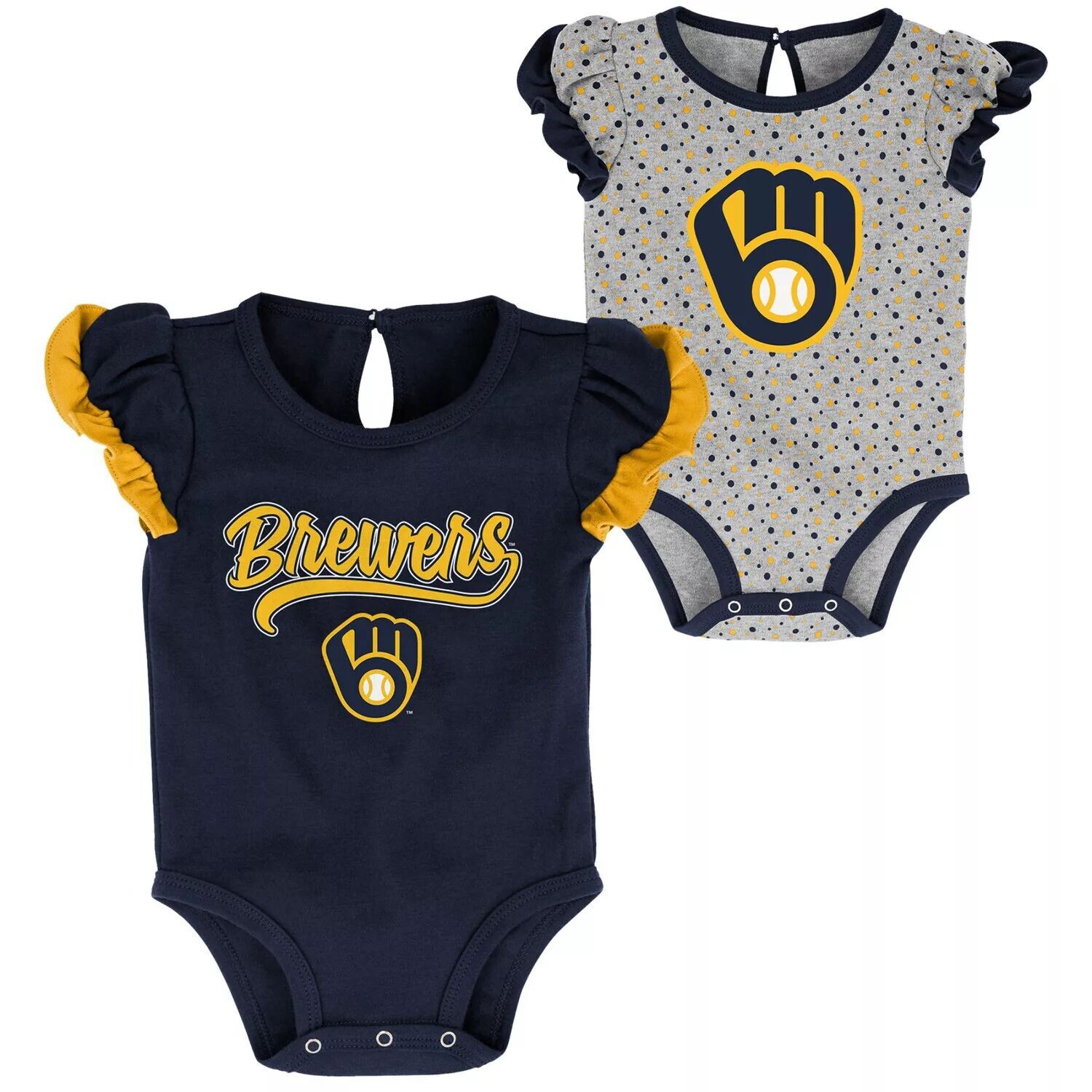 Комплект боди для новорожденных и младенцев темно-синего/серого цвета Milwaukee Brewers Scream & Shout из двух комплектов Outerstuff, Синий, Комплект боди для новорожденных и младенцев темно-синего/серого цвета Milwaukee Brewers Scream & Shout из двух ком
Комплект боди для новорожденных и младенцев темно-синего/серого цвета Milwaukee Brewers Scream & Shout из двух комплектов Outerstuff, Синий, Комплект боди для новорожденных и младенцев темно-синего/серого цвета Milwaukee Brewers Scream & Shout из двух ком