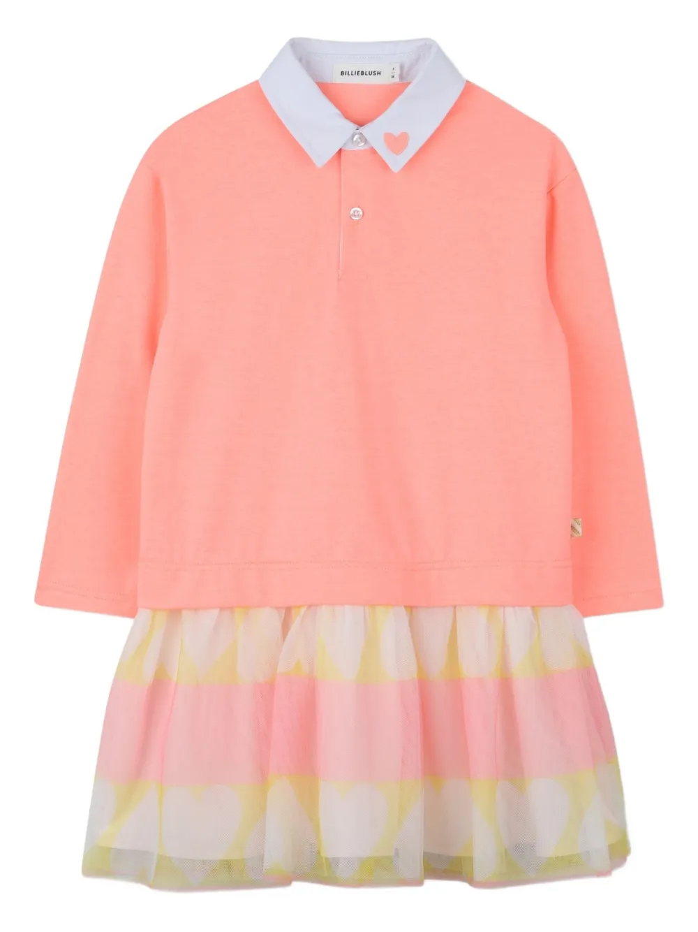 Многослойное платье с длинными рукавами Billieblush, розовый
Многослойное платье с длинными рукавами Billieblush, розовый