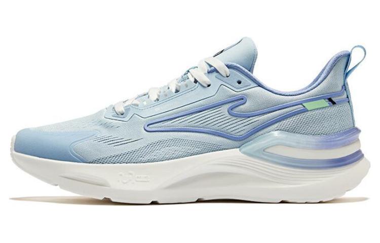 Амортизирующие износостойкие дышащие низкие кроссовки мужские сине-фиолетовые Erke 
Амортизирующие износостойкие дышащие низкие кроссовки мужские сине-фиолетовые Erke