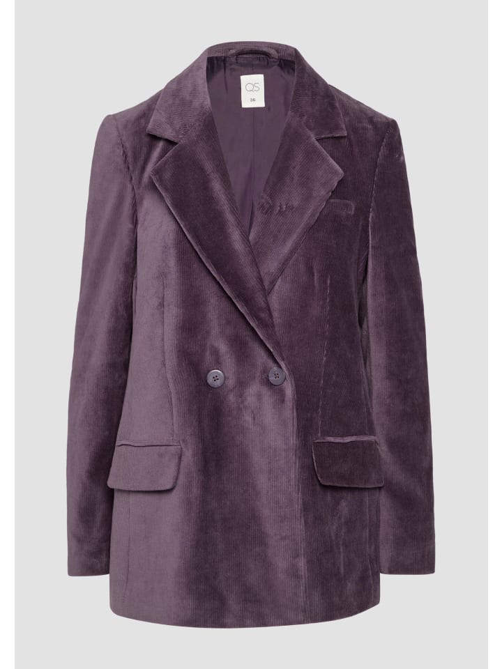 QS Блейзер для дома в цвете 4988_баклажан
QS Блейзер для дома в цвете 4988_баклажан