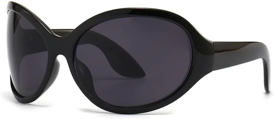 Ретро-очки большого овального размера для женщин и мужчин, солнцезащитные очки, женские солнцезащитные очки с защитой от УФ-излучения UV400 generic, Black Black
Ретро-очки большого овального размера для женщин и мужчин, солнцезащитные очки, женские солнцезащитные очки с защитой от УФ-излучения UV400 generic, Black Black