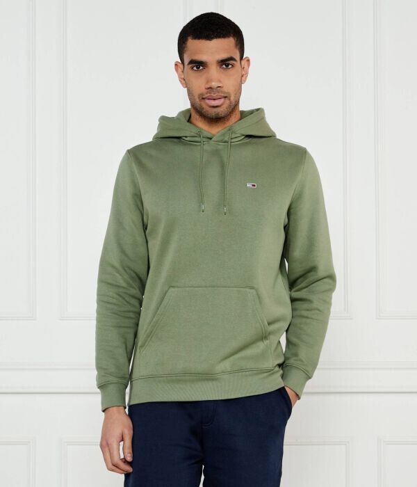 Толстовка Tommy Jeans с карманом-кенгуру, зеленый
Толстовка Tommy Jeans с карманом-кенгуру, зеленый