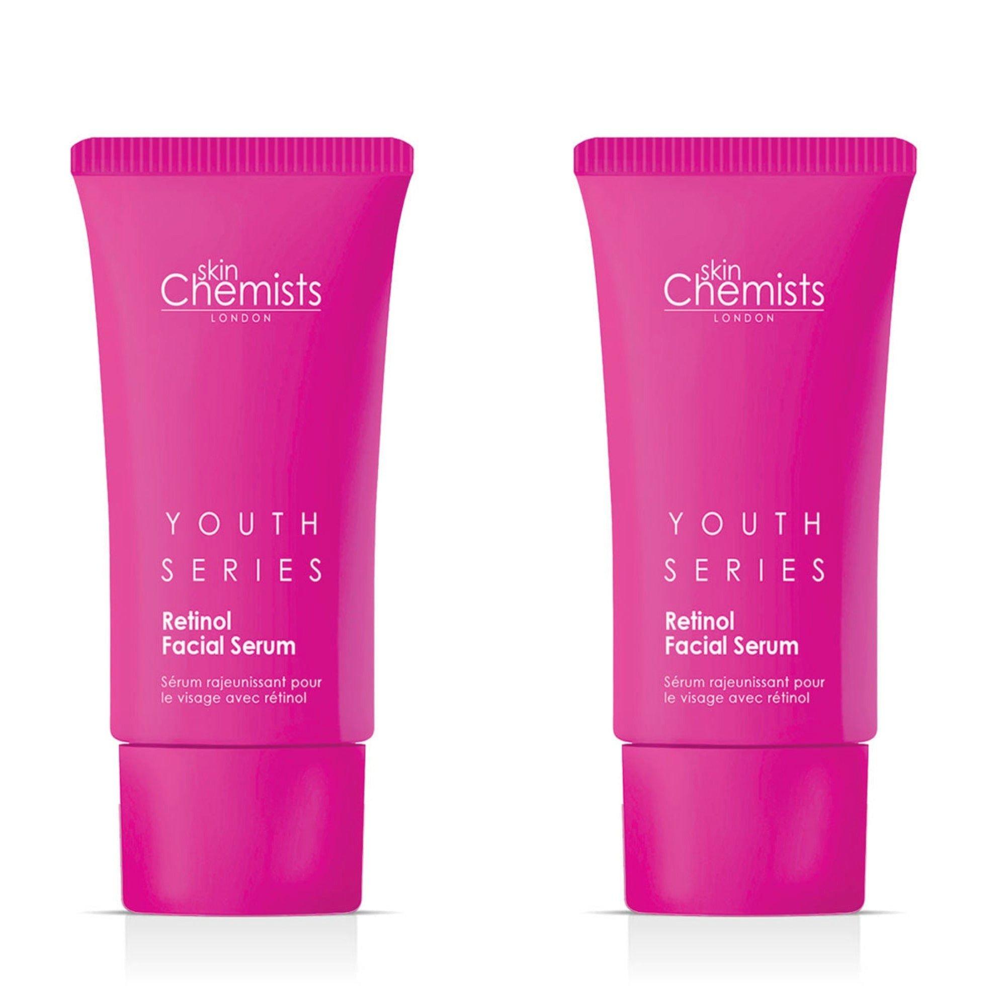 Сыворотка для лица Youth Series с ретинолом и бакучиолом skinChemists, 2 ct
Сыворотка для лица Youth Series с ретинолом и бакучиолом skinChemists, 2 ct