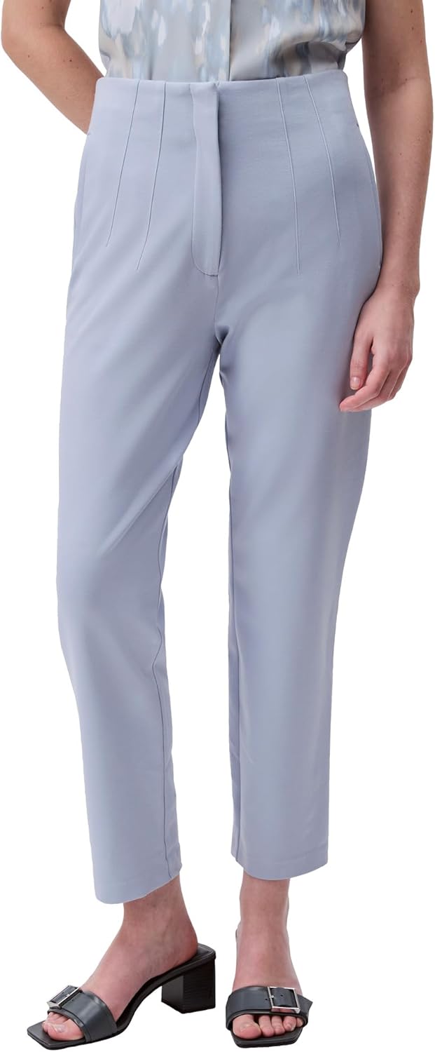 Женские укороченные прямые брюки Calvin Klein Ponte, Zen Blue
Женские укороченные прямые брюки Calvin Klein Ponte, Zen Blue