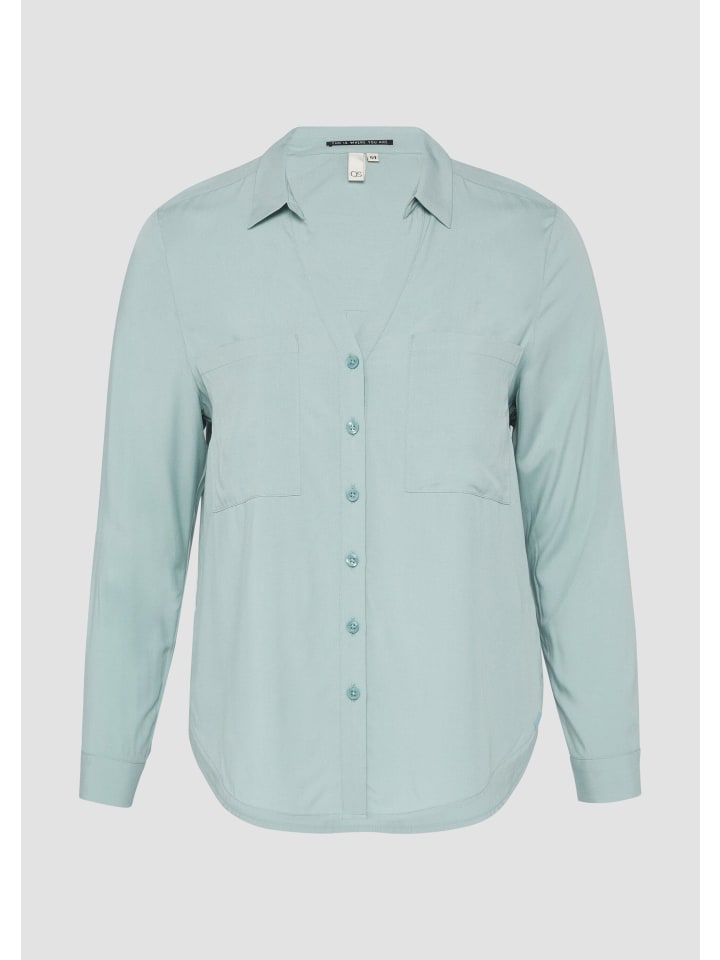 Блузка в цвете 7217_зеленый шалфей QS
Блузка в цвете 7217_зеленый шалфей QS