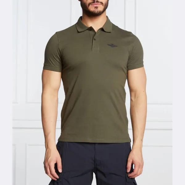 Рубашка-Поло узкого кроя Aeronautica Militare, хаки
Рубашка-Поло узкого кроя Aeronautica Militare, хаки