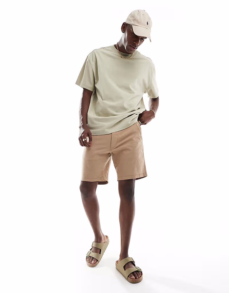 Льняные шорты бежевого цвета Jack & Jones
Льняные шорты бежевого цвета Jack & Jones