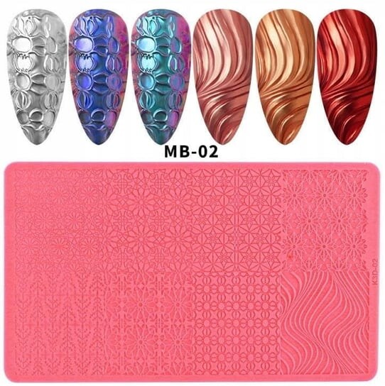 Силиконовая форма, тарелка для 3D декораций, шаблон МБ-02, AllePaznokcie
Силиконовая форма, тарелка для 3D декораций, шаблон МБ-02, AllePaznokcie