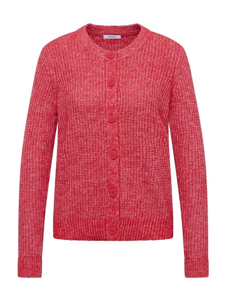 Свитер огненно-красного меланжа Cecil
Свитер огненно-красного меланжа Cecil