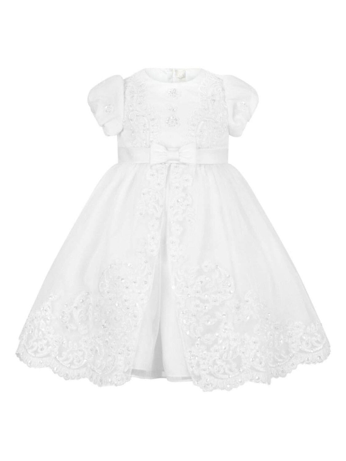 Sarah Louise вышитое детальное платье, белый
Sarah Louise вышитое детальное платье, белый
