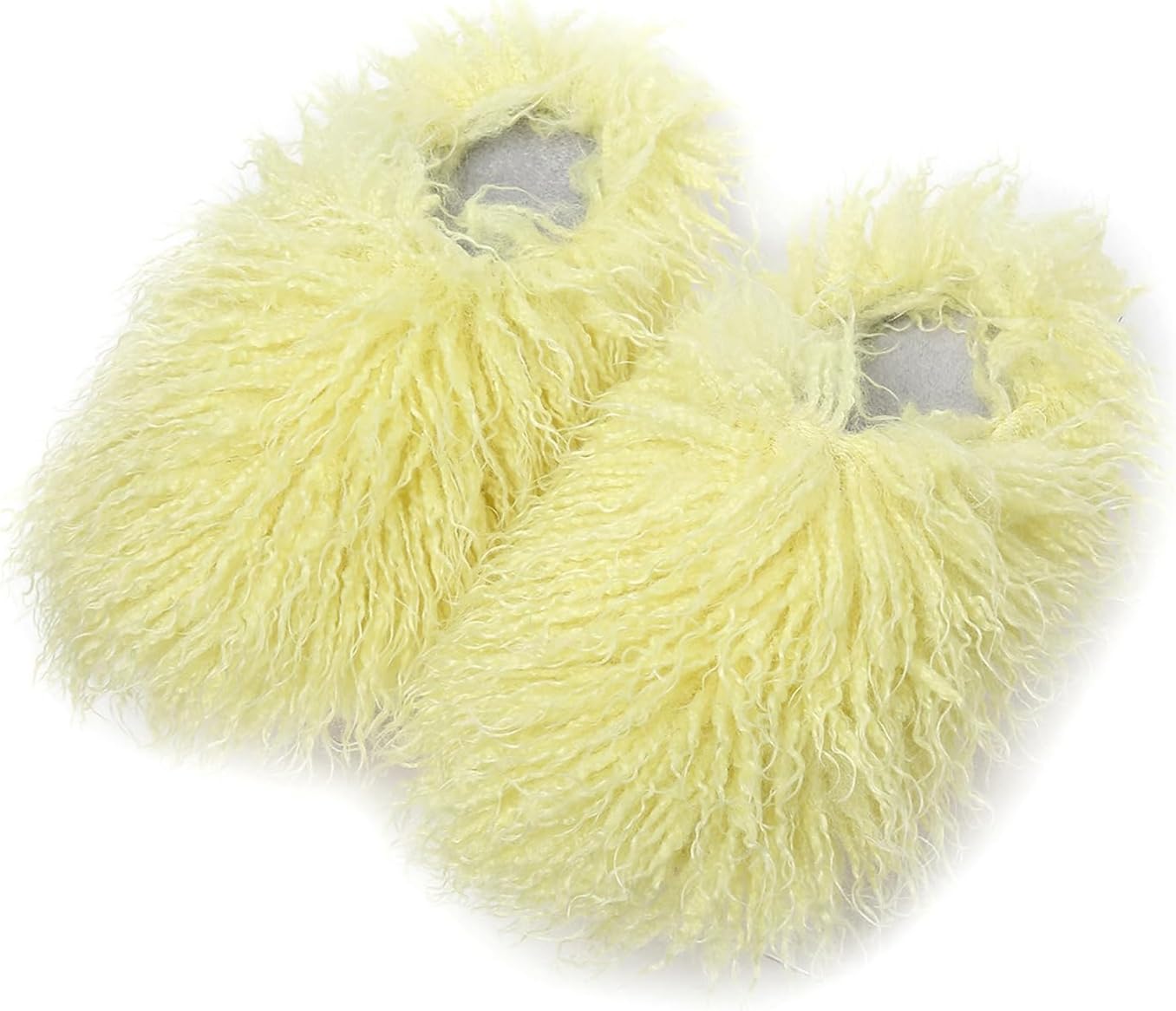 Большие пушистые тапочки из искусственного меха, унисекс, домашние шлепанцы с шерстяной текстурой, теплые плюшевые пушистые туфли с длинным ворсом для женщин Hevoy, светло-желтый
Большие пушистые тапочки из искусственного меха, унисекс, домашние шлепанцы с шерстяной текстурой, теплые плюшевые пушистые туфли с длинным ворсом для женщин Hevoy, светло-желтый
