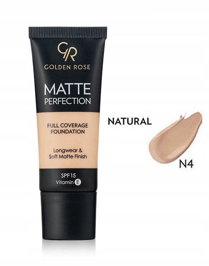 GOLDEN ROSE FOUNDATION MATTE PERFECTION N4
GOLDEN ROSE FOUNDATION MATTE PERFECTION N4