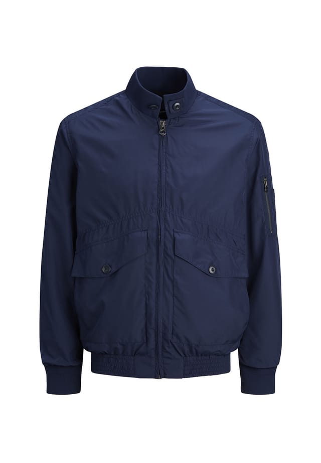 Куртка летная куртка-бомбер Jack & Jones, синий
Куртка летная куртка-бомбер Jack & Jones, синий