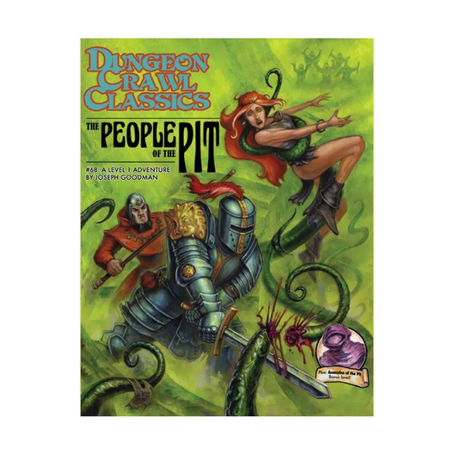 Модуль People of the Pit w/Assassins of the Pit (2nd Printing), Dungeon Crawl Classics Role Playing Games - Adventures
Модуль People of the Pit w/Assassins of the Pit (2nd Printing), Dungeon Crawl Classics Role Playing Games - Adventures
