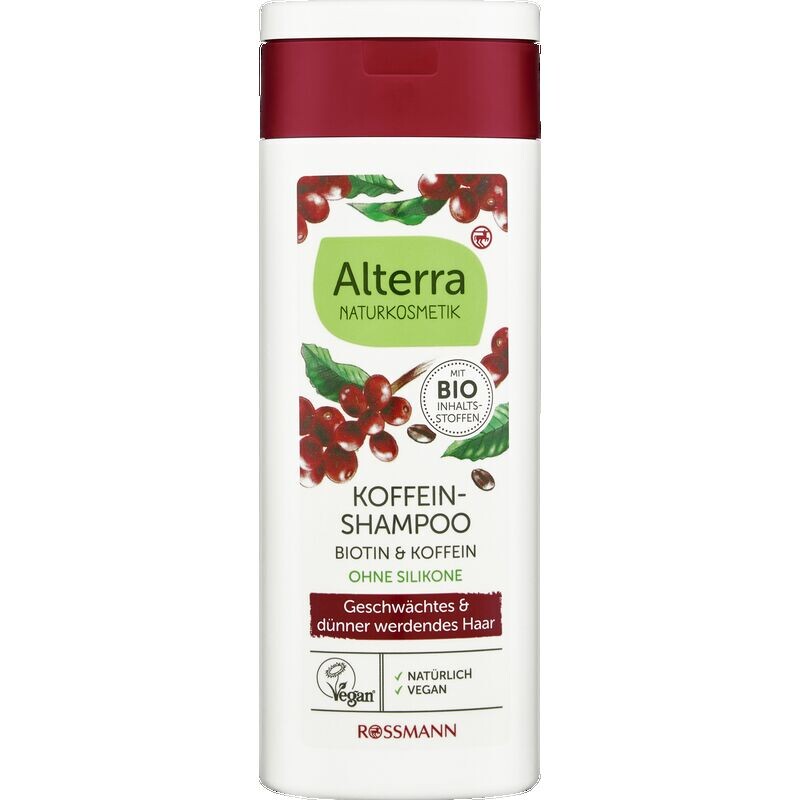 Кофеин Шампунь Биотин и кофеин Alterra NATURKOSMETIK, 200 ml
Кофеин Шампунь Биотин и кофеин Alterra NATURKOSMETIK, 200 ml