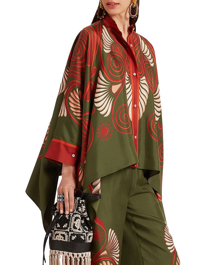 Шарфовая рубашка Kerylos Placee La DoubleJ, зеленый
Шарфовая рубашка Kerylos Placee La DoubleJ, зеленый