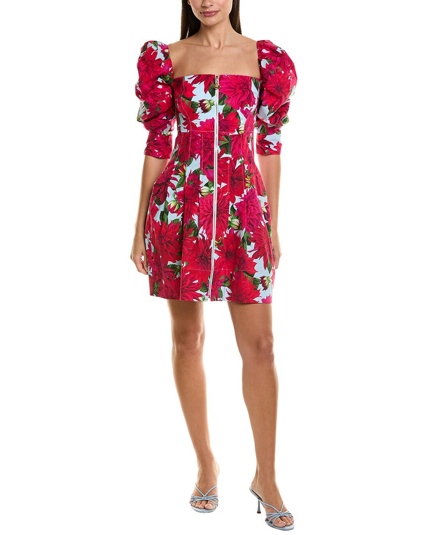 Oscar de la Renta Мини-платье с подкладкой из шелка и рукавом три четверти, синий
Oscar de la Renta Мини-платье с подкладкой из шелка и рукавом три четверти, синий